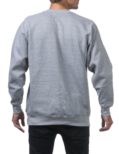 Pro Club Plain Blank Crew Neck Fleece Pullover Sweater (9oz)