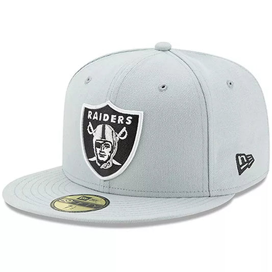 Raiders New Era Men's 59Fifty Fitted Hat