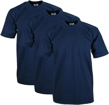 Pro Club 3-Pack Heavyweight Cotton Short Sleeve Crew Neck T-Shirt