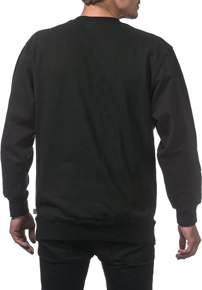 Pro Club Plain Blank Crew Neck Fleece Pullover Sweater (9oz)