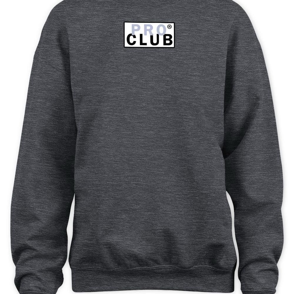 Pro Club Crew Neck Fleece embroidered logo