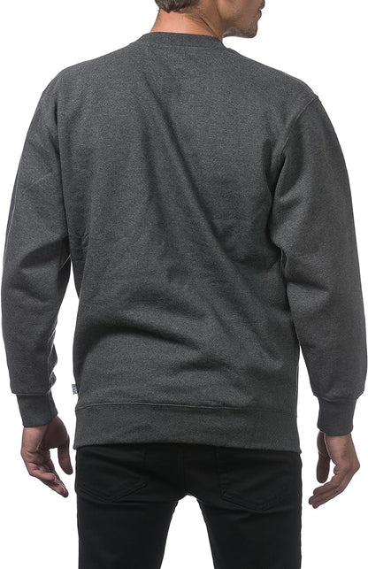 Pro Club Plain Blank Crew Neck Fleece Pullover Sweater (9oz)