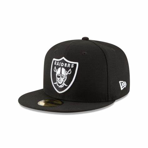 Raiders New Era Men's 59Fifty Fitted Hat