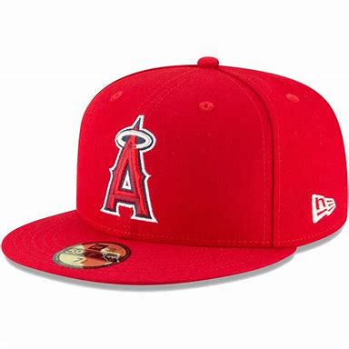 Angels New Era Men's 59Fifty Fitted Hat