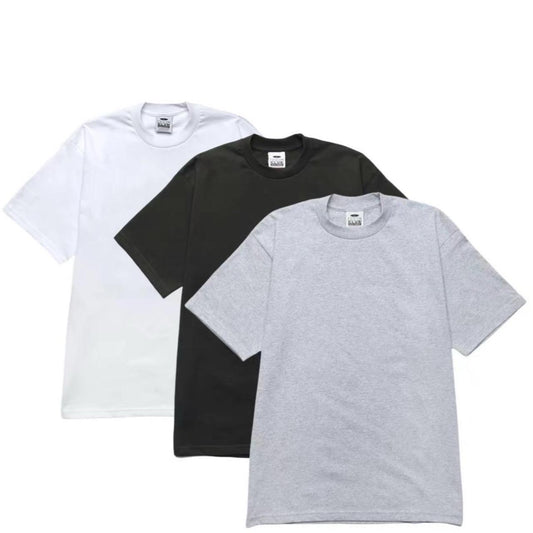 3 pack Pro club T-Shirts Casual Classic Crewneck Shortsleeve Cotton Top Original Menswear